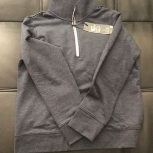 Blue eddie bauer 1/4 sweater